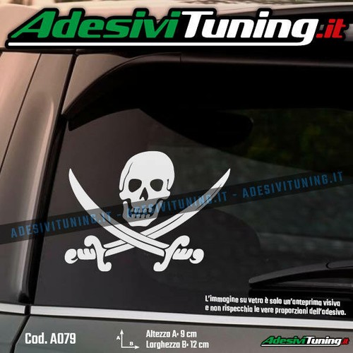 Adesivo pirati sticker decal - pirati,