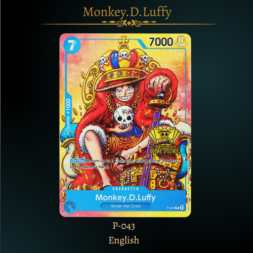 Monkey luffy promo p - monkey, d