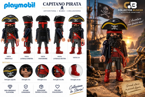Playmobil pirata barbanera - playmobil,