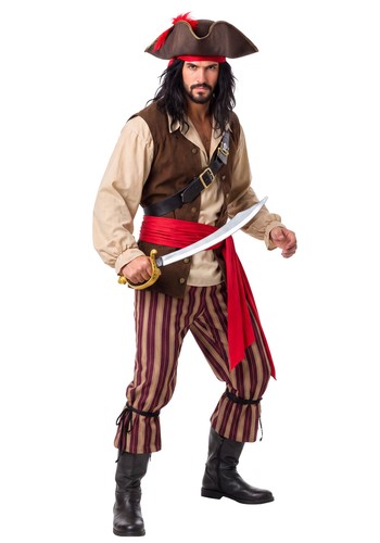 Costume pirata uomo addobbato