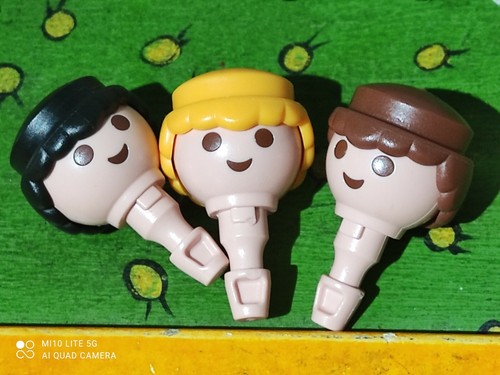 Playmobil teste parrucche - teste,