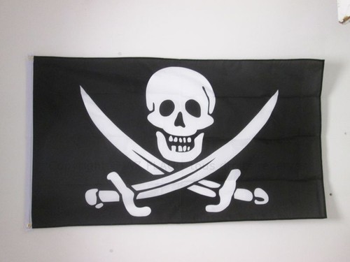 Drapeau pirate jack - pirate, rackham