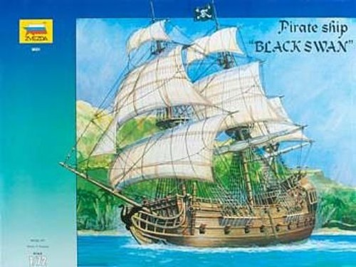 Zvezda pirate ship black - zvezda,