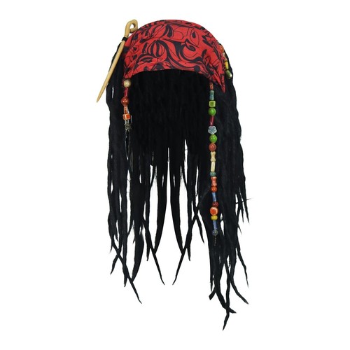 Parrucca pirata dreadlock jack - parrucca,