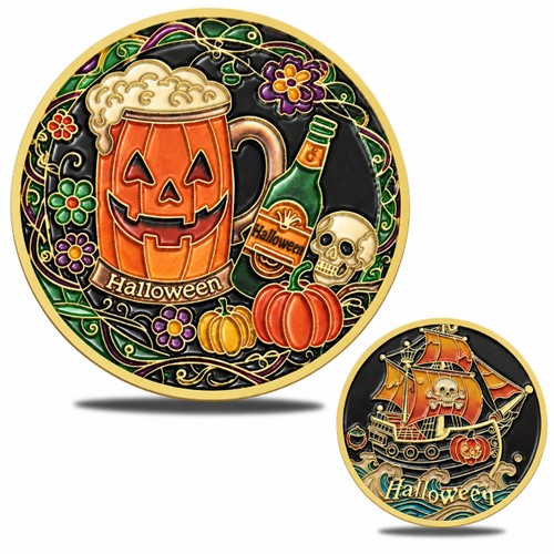Tazza birra zucca moneta