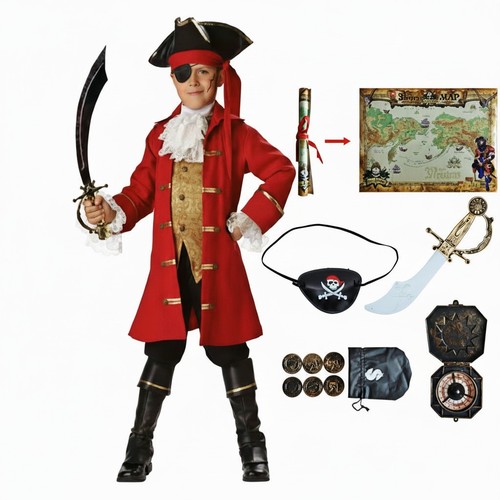 Costume pirata bambini ragazzi - costume,
