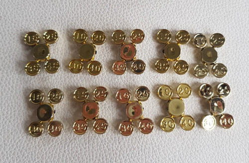 10x monete minifigure lego - minifigure,