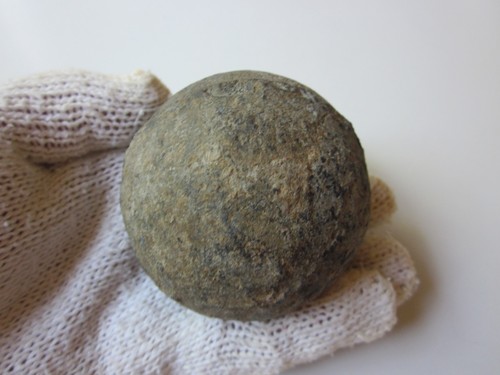 Antica palla cannone in - palla, di
