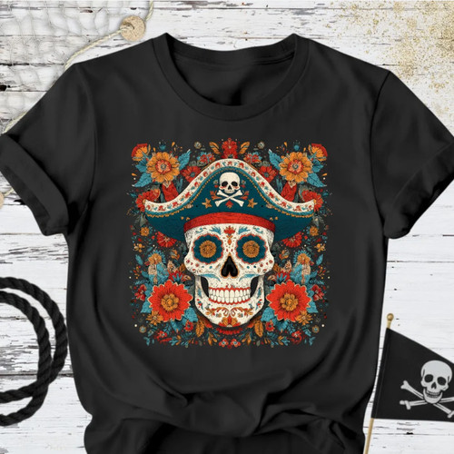 Shirt teschio pirata - teschio,