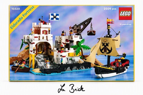 Lego 10320 fortezza di - fortezza,