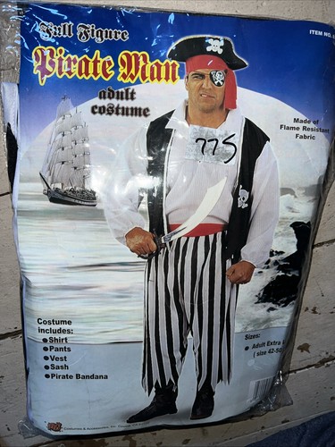 Costume uomo pirata 50 - pirata, 42-50