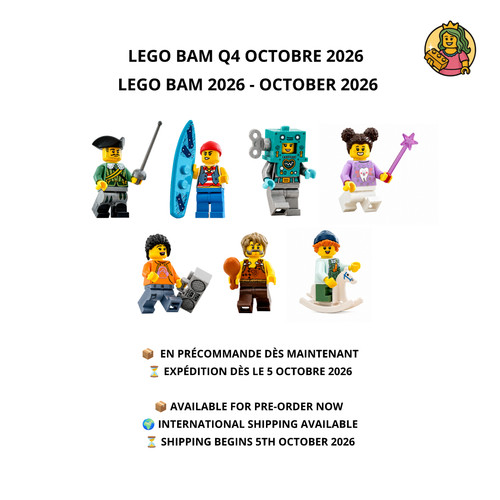 Lego minifigures bam 2026 - bam, q4