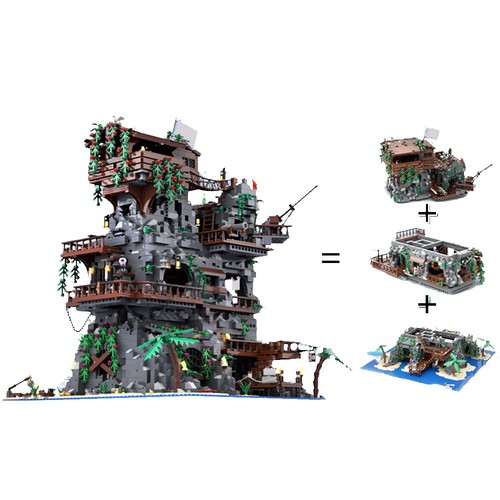 Moc fortezza dei pirati - fortezza, su