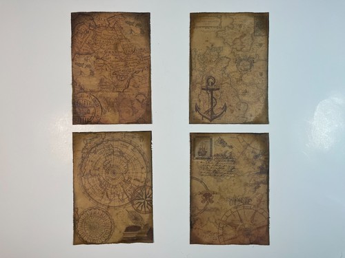 Mappa del tesoro - dei, pirati