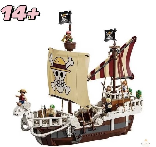 One piece nave pirata - one, la