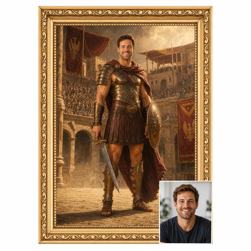 Ritratto gladiatore - ritratto,