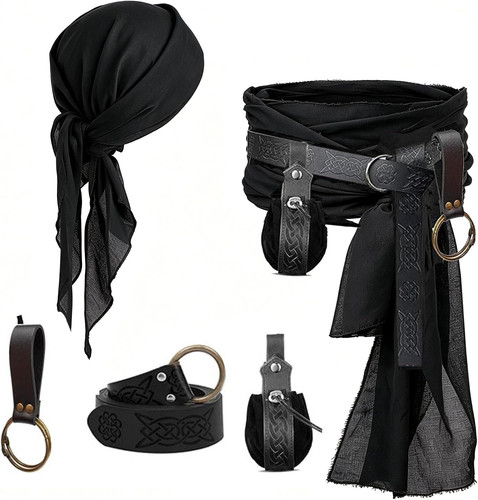 Costume pirata testa sciarpa