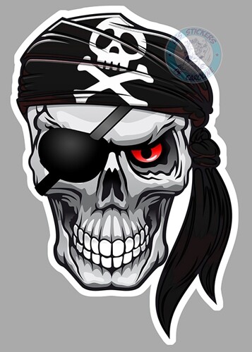 Tete mort bandana pirate - mort,