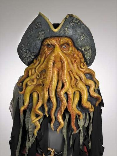 Maschera davy jones deluxe - jones,